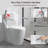 Toilet Safety Rails For Inclusive Safety For All, Adjustable Armrest, Space Saving, Stylish And Durable
