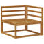  Outdoor Sofa Set 11 Pcs Solid Acacia Wood Sectional Couch Backyard-63879132