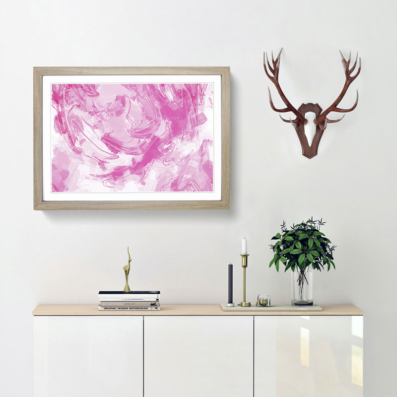 Go My Own Way - Picture Frame Painting Print, 62cm H x 87cm W x 2cm D, Oak Framed