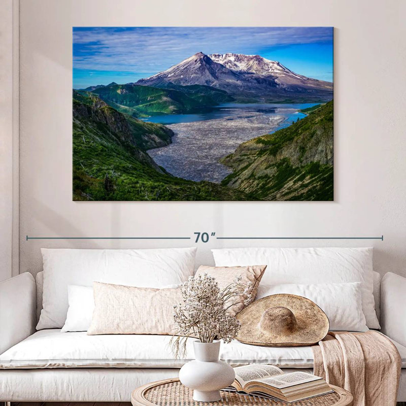Alvord Spirit Lake View, H 34 po x l 51 po