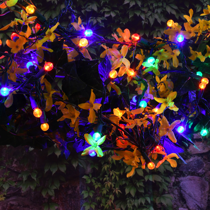 Phillips Electric String Lights with Multicolor Globes