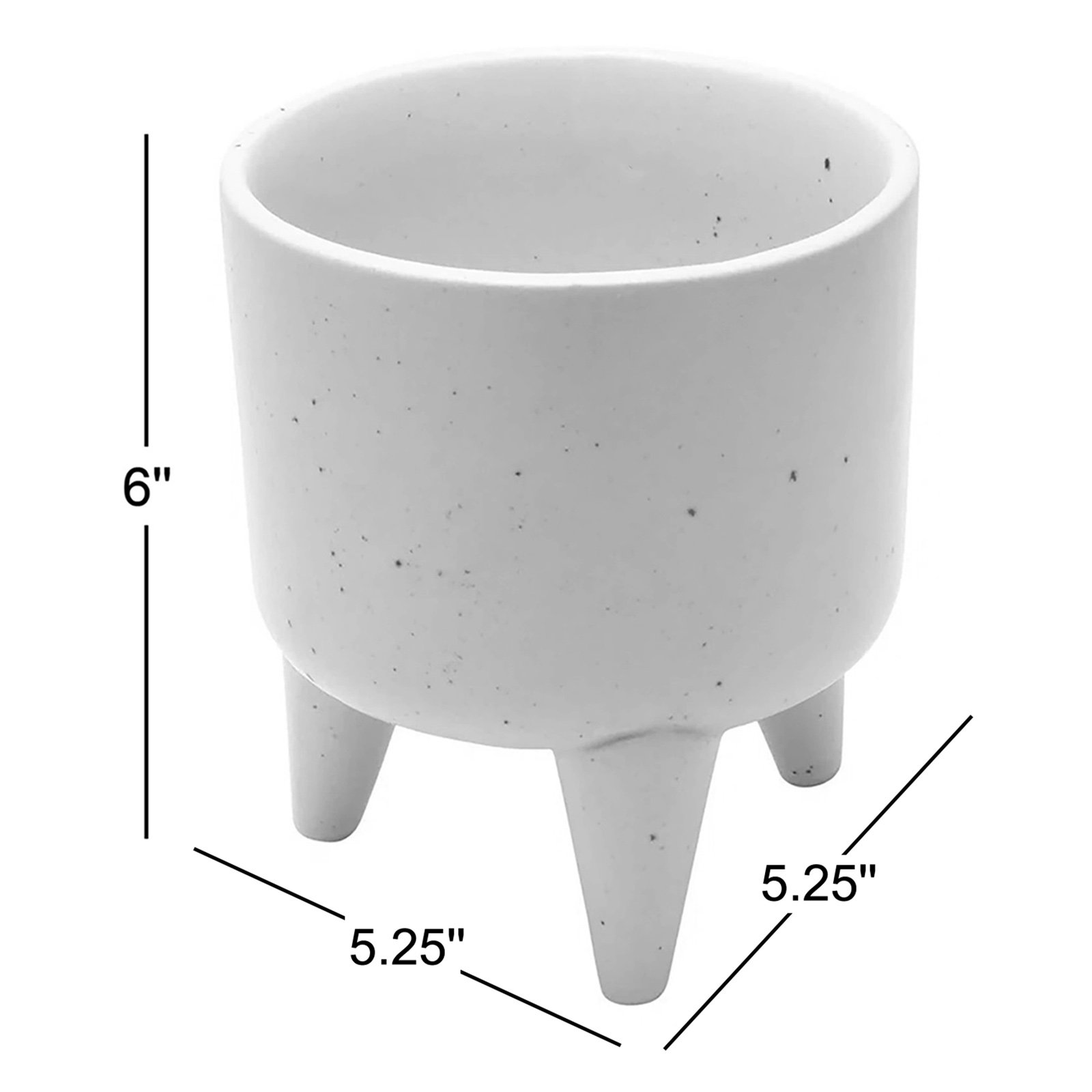 Omari Ceramic Decorative Bowl 1, Cream