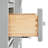 61'' Single Bathroom Vanity with White Quartz Top-93359367-121646104