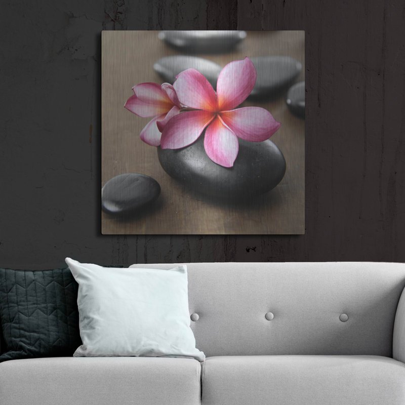 «Zen Pebbles 4» par PhotoINC Studio, H 36 po x l 36 po
