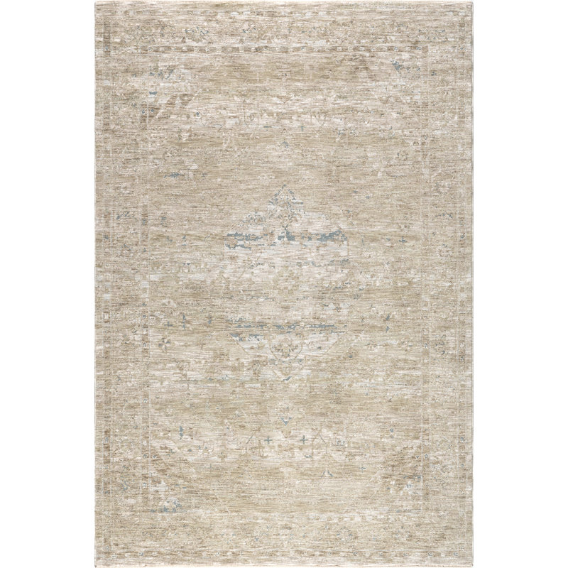Gwynne Medallion Fringe Area Rug, Runner 2'8" x 8'