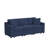 Lockheart 84” 3-Seat Modular Sofa Blue Slope Arm-126757828
