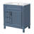 30" Vanity with Ceramic Sink, 2 Drawers, Adjustable Shelf, French Style-1974048762