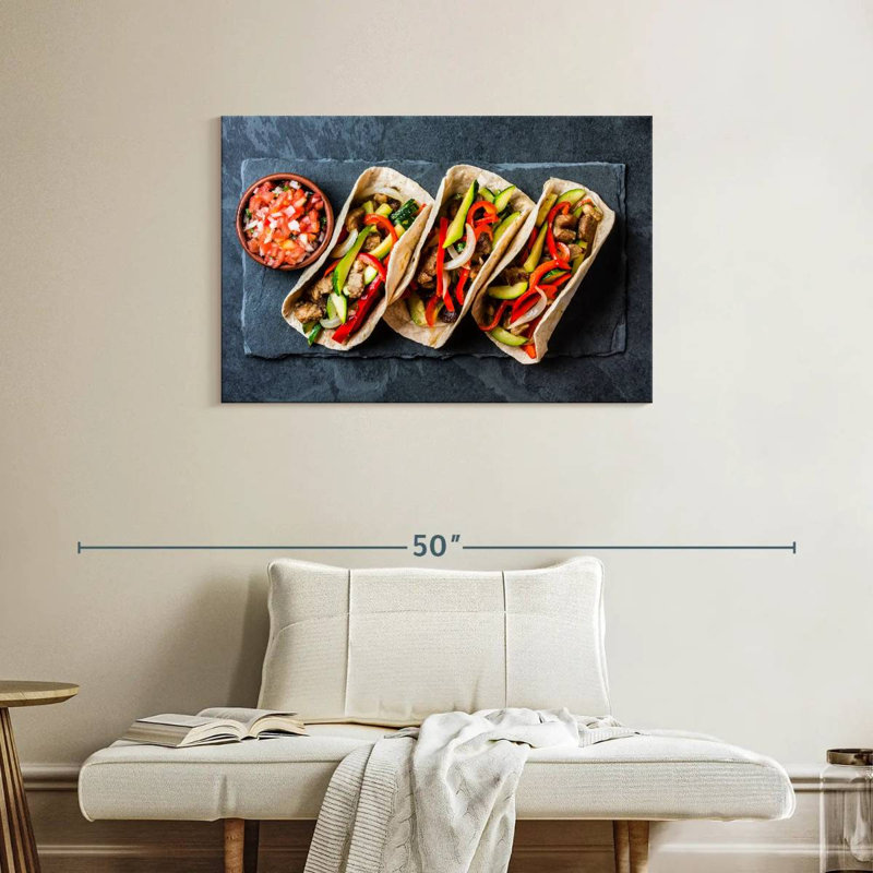 Yarlin Tacos De Cerdo, H 24 po x l 36 po