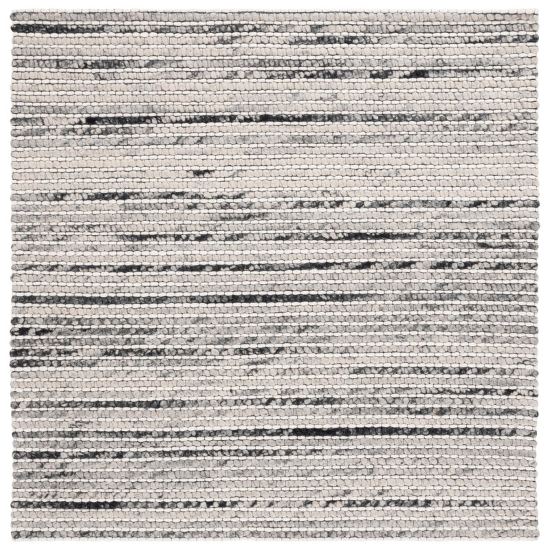 Marbella Hand Woven Wool Rug, Square 6'