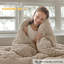 Ensemble d'édredon Fluffy, ensemble d'édredon chaud pour l'hiver-119922725-119922724