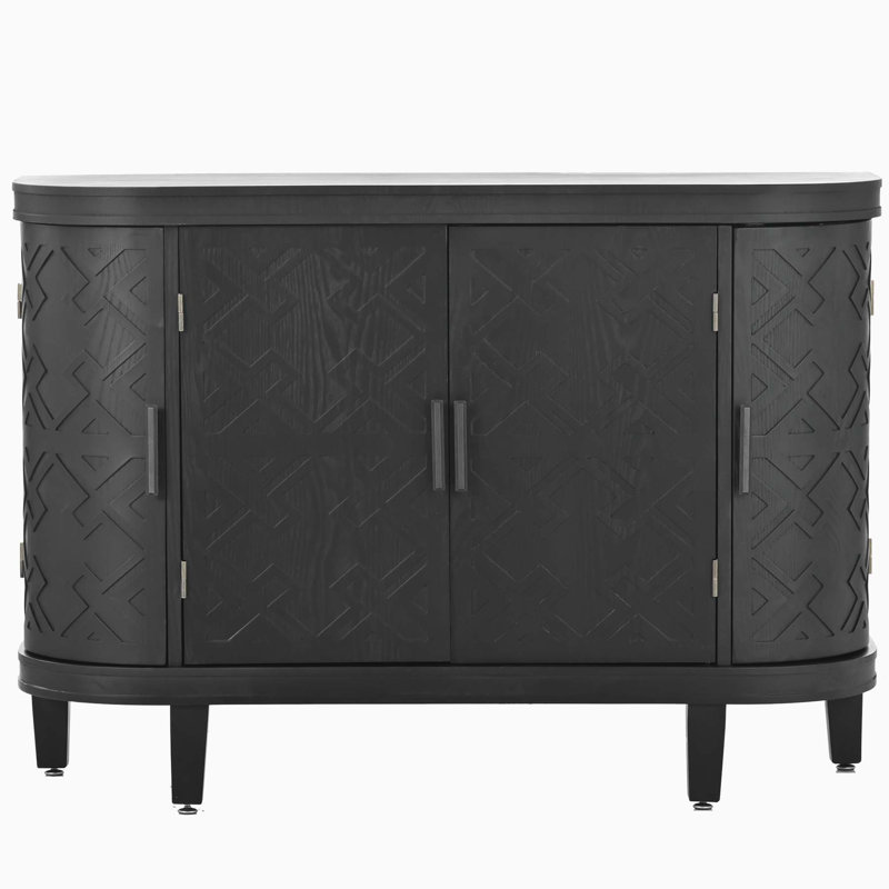 Console 47,2 po Elaine, Noir
