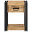 40cm W Iron Bedside Table