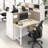 Bush Business Furniture Hustle 2 Person Office Cubicle Desk With Storage And Tackboard-111233391-111233390