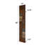 Porte à deux branches en bois massif en forme de S avec rail de quincaillerie - Assemblage requis-109425775-109425780