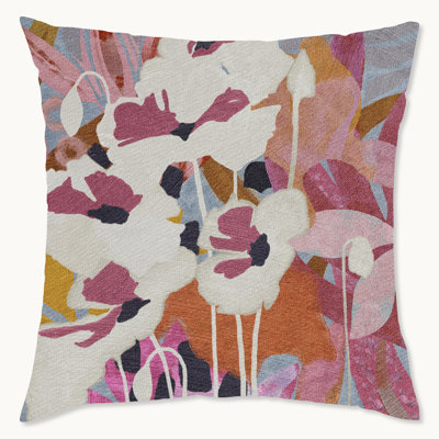 Floral Throw Pillow