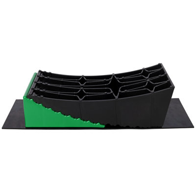 Ensemble de nivellement de roue robuste pour véhicule récréatif, conception compacte portative, accessoires de stabilisateur complets pour remorque de camping-car
