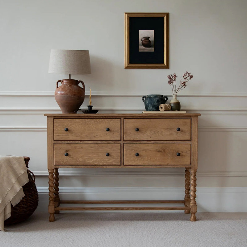 Console américaine de style champêtre rétro