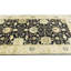 Tapis oriental noir Oushak Chobi-2125919227