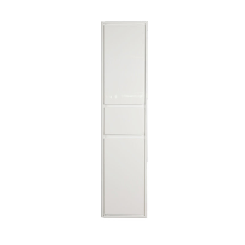 Goldstein Linen Cabinet, High Gloss White