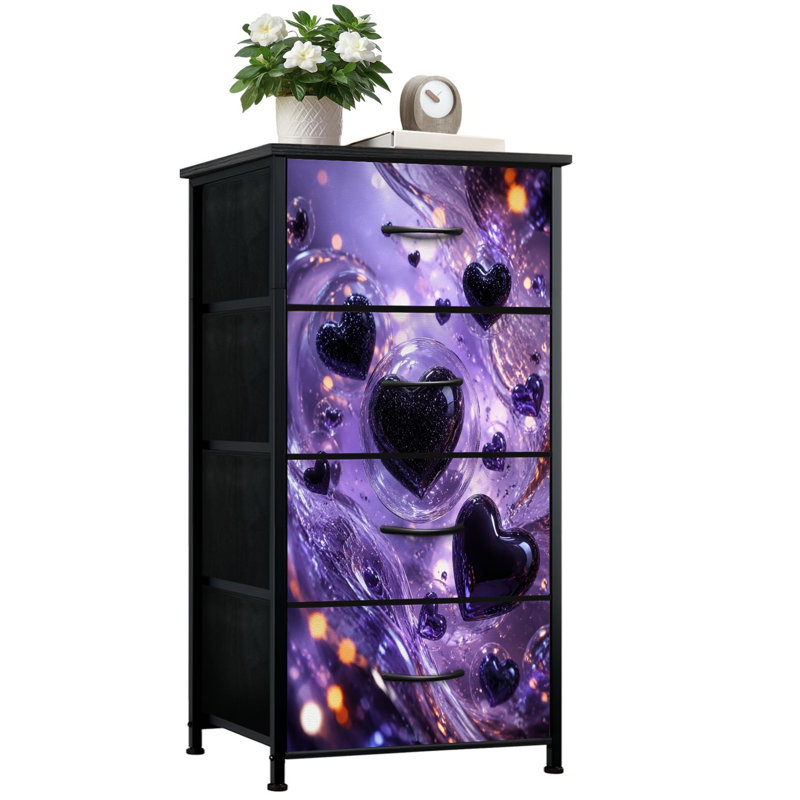 Commode verticale 4 tiroirs