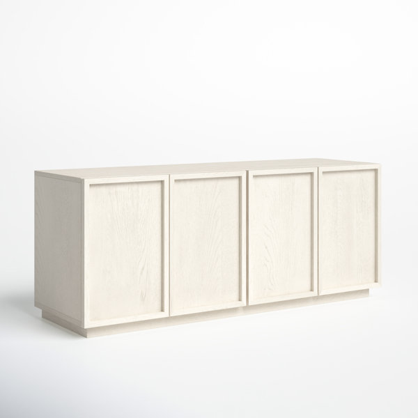 White Brenna Storage Shelf with Hooks