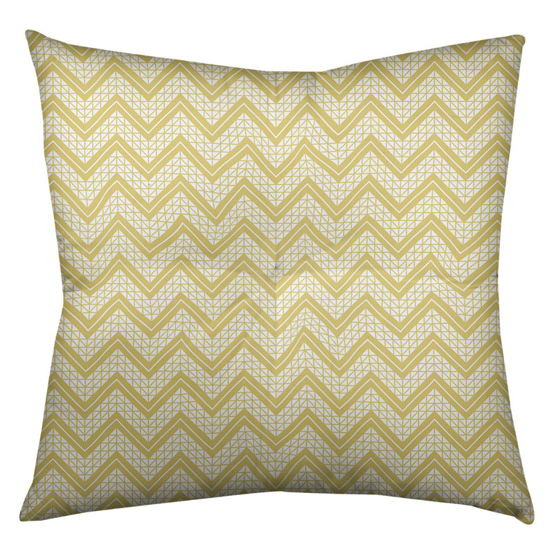 Coussin Rhonda Cheval, 30 po x 30 po, Jaune clair