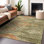 Tapis vert intérieur / extérieur lavable à la machine Chayden ACN1091