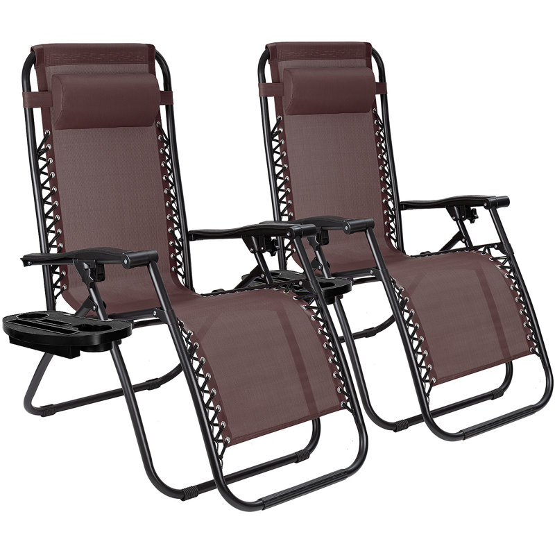 Fauteuil inclinable zéro gravité Khalid, Brun