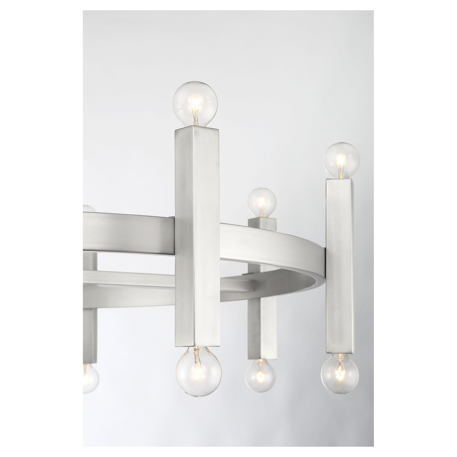 Cassi 16-Light Chandelier, Nickel