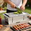 Barbecue portatif au charbon pliable