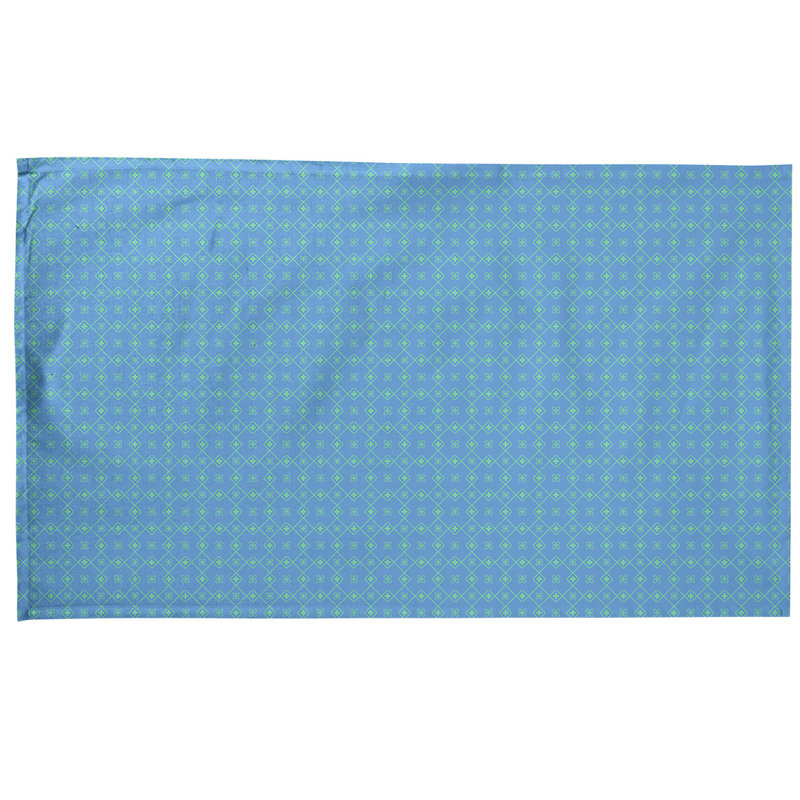 Mcguigan Tea Towel Kitchen Towel, Poly Twill, Aqua