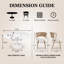 Ensemble de salle à manger ovale extensible 5 pièces avec table à pied central en bois clair naturel et 4 chaises rembourrées en osier brun-948269594-948269595
