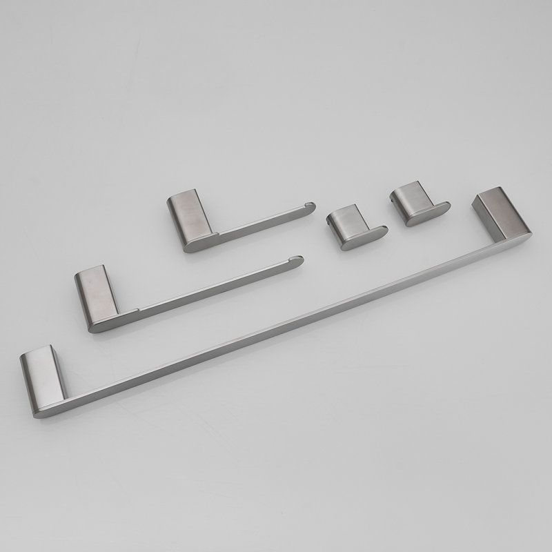 1 5 - Piece Bathroom Hardware Set, Brushed Nickel