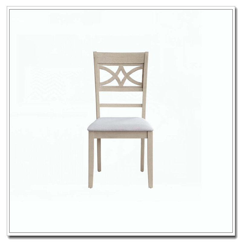 Chaise d'appoint en bois et en bois