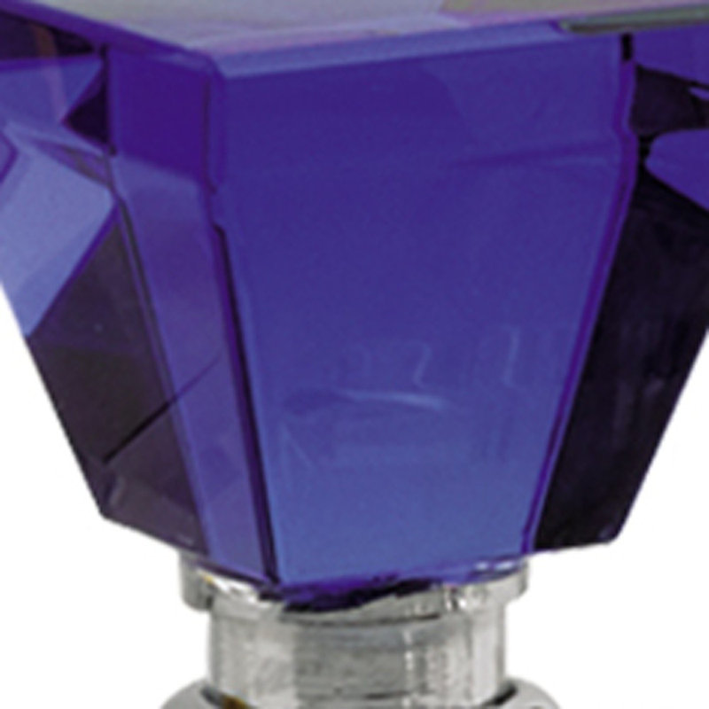 Ensemble de 3 bouteilles de parfum en cristal arc-en-ciel