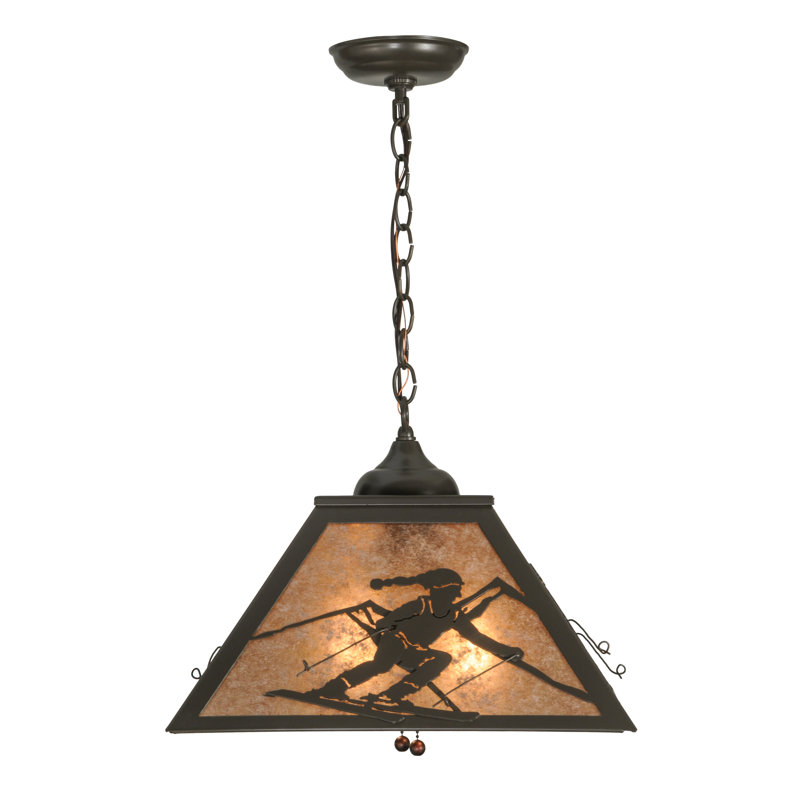 2 - Light Timeless Bronze Unique/Statement Pendant