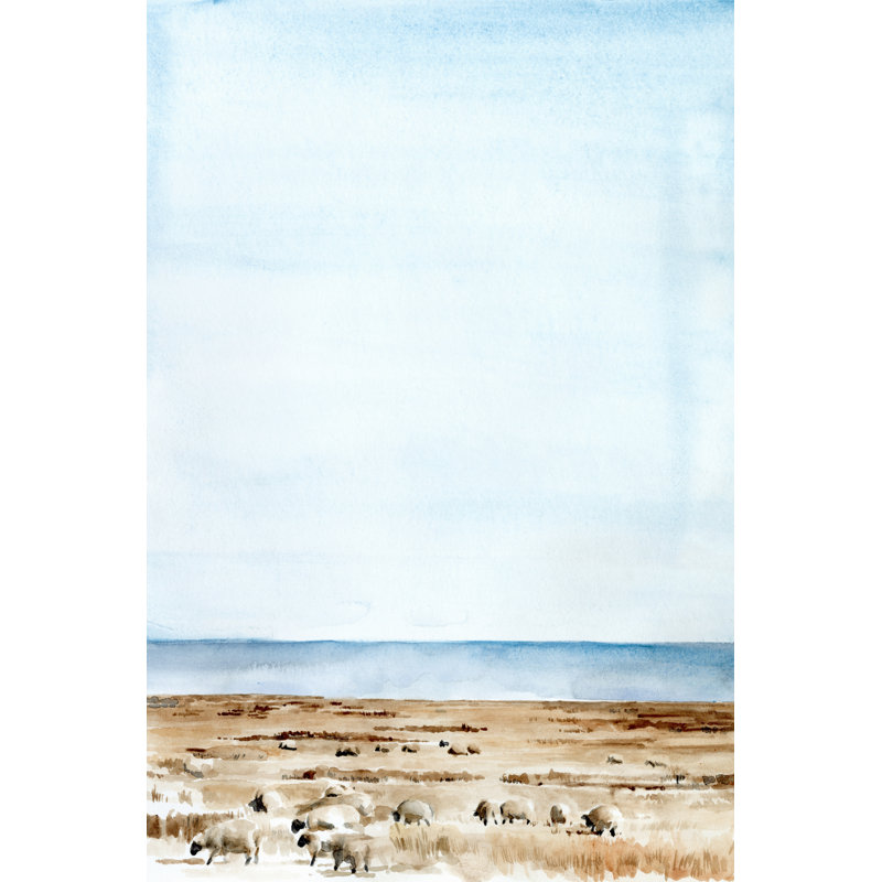Scottish Ewes I by Jennifer Paxton Parker - Wrapped Canvas Painting, 122cm H x 81cm W