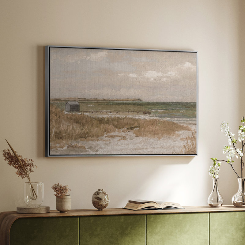 Impression nautique rétroCLI - reproduction sur toile flottante, H 17 po x l 25 po x P 2 po