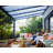 Palram - Canopia Stockholm 11' x 19' Polyester Patio Cover Awning Roof Blinds - Off White-88248613