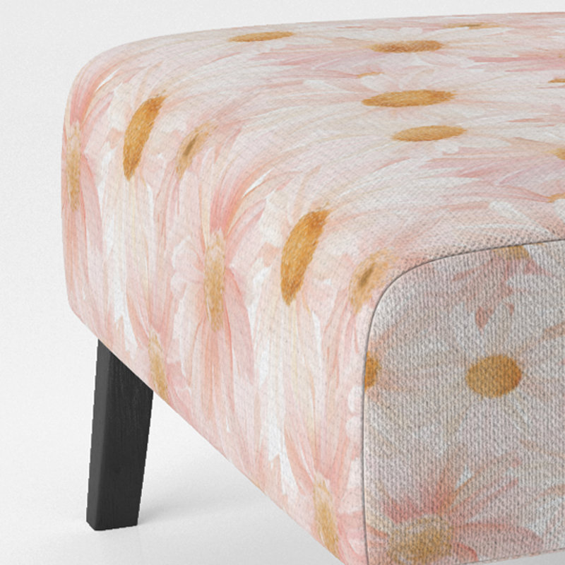 Fauteuil de chambre Daisy Glow, Pantoufle sans accoudoirs