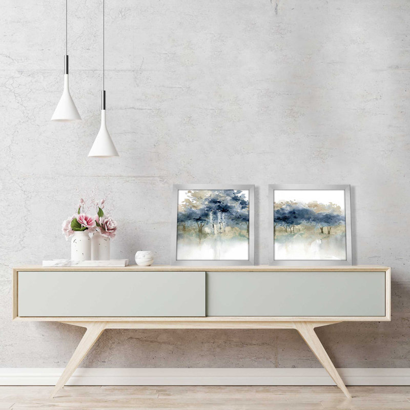Waters Edge - 2 Piece Single Picture Frame Print Set