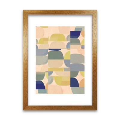 Abstract Pastel B - Print on Canvas