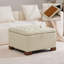 Repose-pieds de rangement carré capitonné de 29,5 po de largeur-1248905036-1254757868