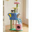 Structure d'escalade simple en bois