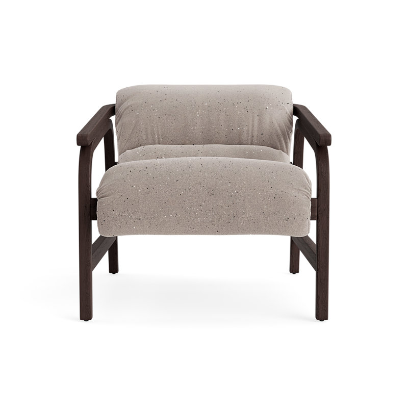 Chaise Cellire, Pierre pierre, Dark Brown Wood/Java