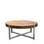 Handmade 31.4 - Inch Coffee Table With Natural Wood Grain, Base And Multi Purpose Use Practical For Living