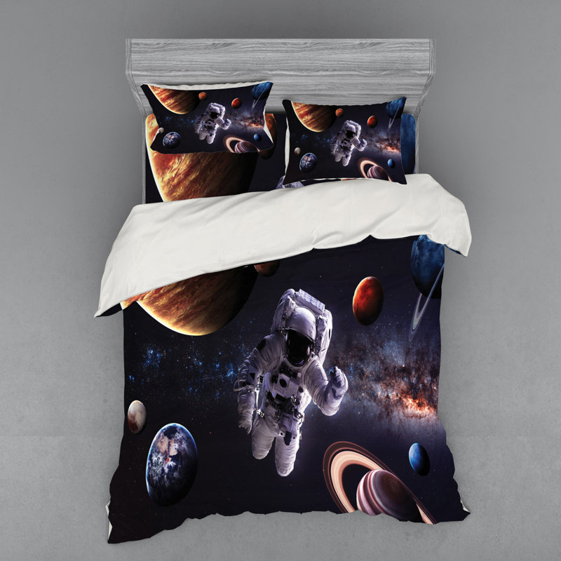 Modern & Contemporary Polyester Duvet Cover, Queen Duvet Cover + 3 Additional Pieces