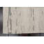 Tapis en laine tissé à la main à motif abstrait en ivoire / argent-928916899