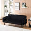Black Corduroy With Retractable Cup Holder: Spacious & Convenient : Adds Texture And Style-1289139690