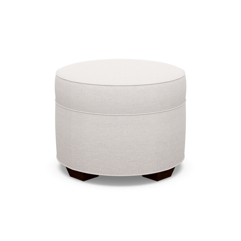 Round Ottoman, 2243-77, Walnut
